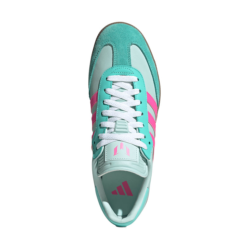 Women's Samba Messi Halo Mint/Pink/Gum