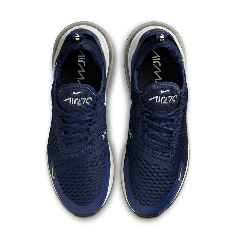 nike air max 270 navy blue women's running shoes