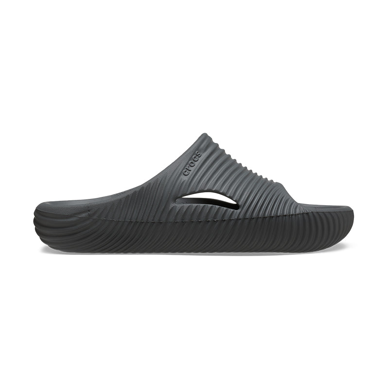 Crocs Mellow Recovery Sandals Mens 13 Light Gray Comfort Sport Slip On Slides Crocs Mellow Recovery Slides Slip On Sandal Atmosphere Gray  main image 3