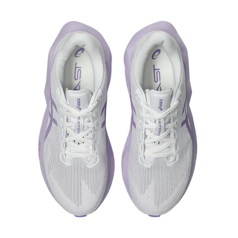 Women's Novablast 6 White/Murasaki