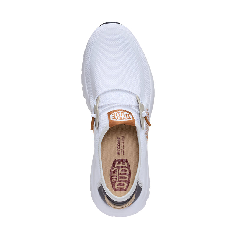 Shop Men's Sirocco Stretch Sox White/Multi | Men's Lifestyle Shoes