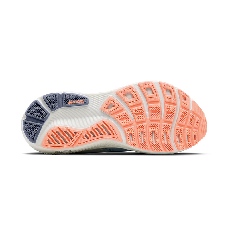 Women's Ghost 18 Star White/Cyber Peach/Grey