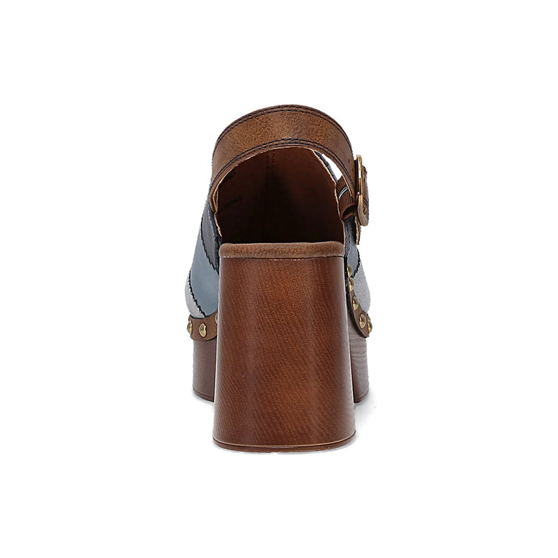 Women's Wylie Patchwork Clog Denim