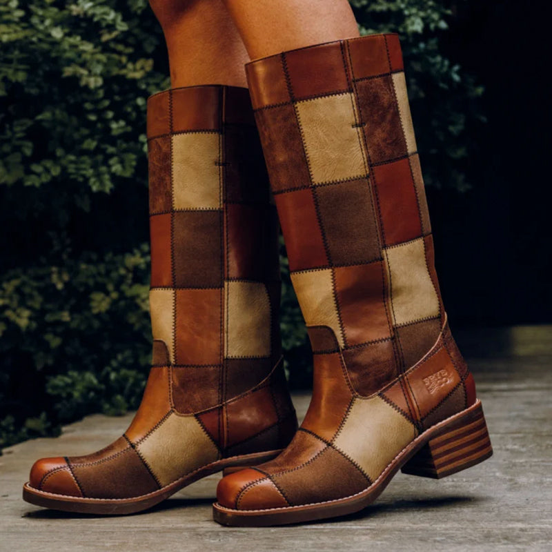 Women's Miranda Patchwork Whisky Tonal Patchwork