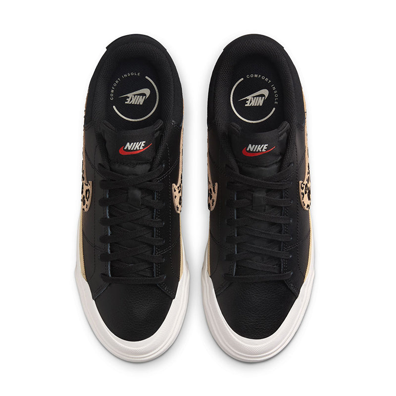 Women's Court Legacy Lift Black/Khaki Sail