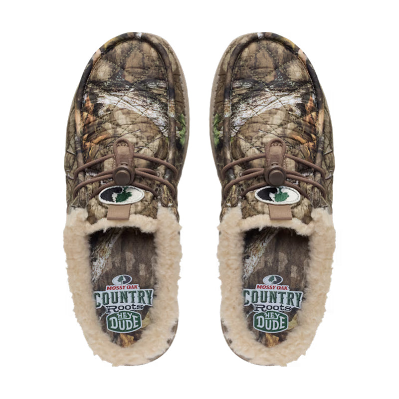 Men's Wally Slip Camp Mossy Oak Country Roots