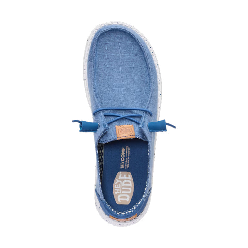 Women's Wendy Chambray Grid Ensign Blue