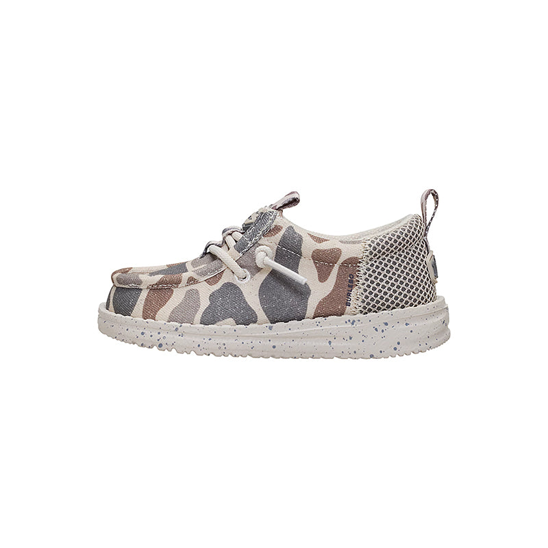 Kid's Toddler Wally Funk Burlebo Taupe/Camo