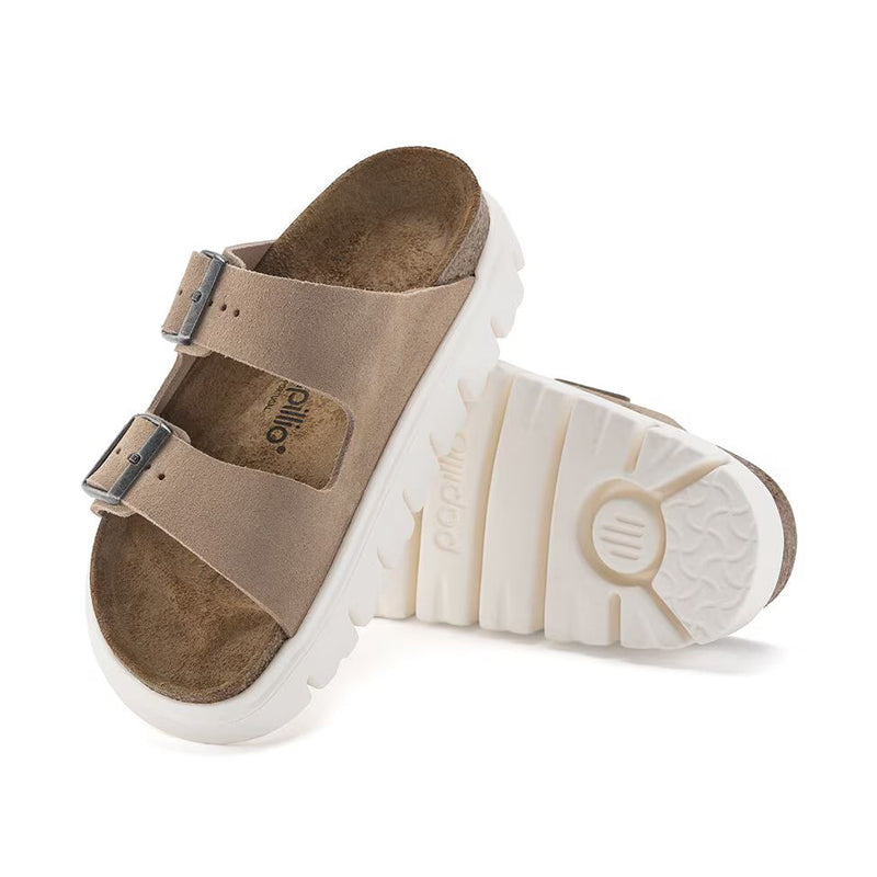 Women's Arizona Chunky Narrow Warm Sand Suede