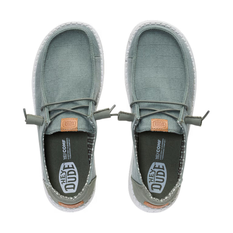 Women's Wendy Chambray Grid Dark Olive