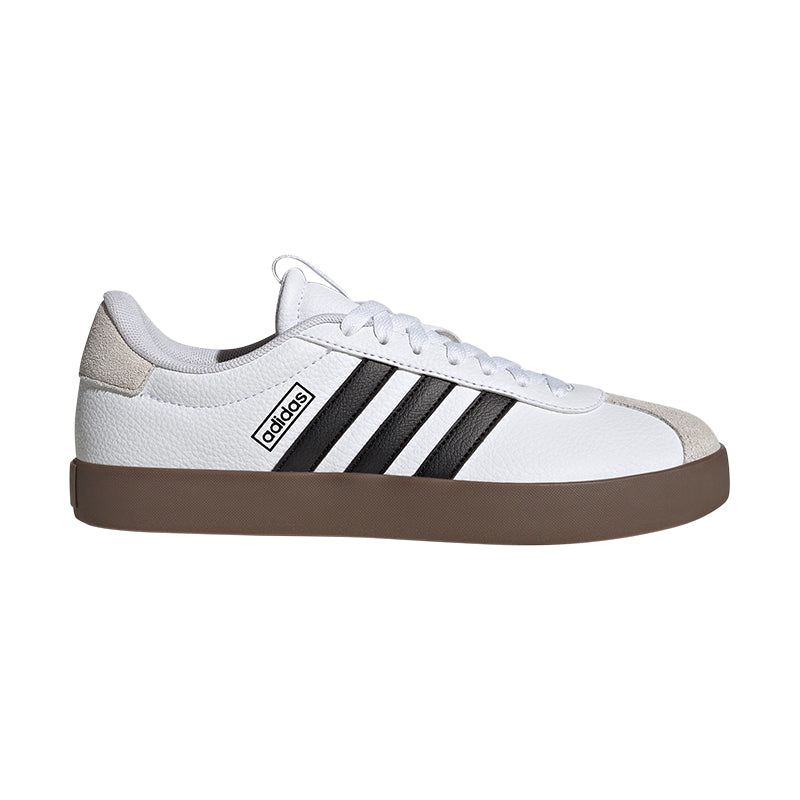 【adidas】VL COURT 3.0 SHOES スニーカー ユニセックス Women's VL Court 3.0 White/Black/Grey – Tradehome Shoes