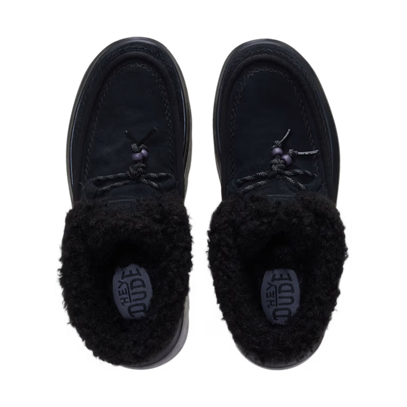 Women's Austin Edge Lounge Suede Black/Black