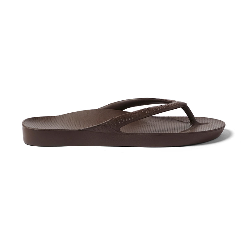Women's Arch Support Flip Flop Brown