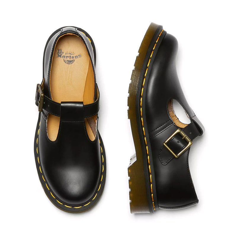 Amazon.com | Dr. Martens Polley, Women's, Black, Soft Toe