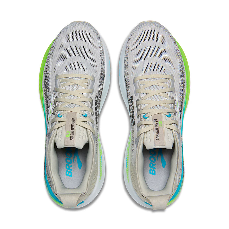 Shop Men's Adrenaline GTS 25 Oyster/Green Gecko | Men's