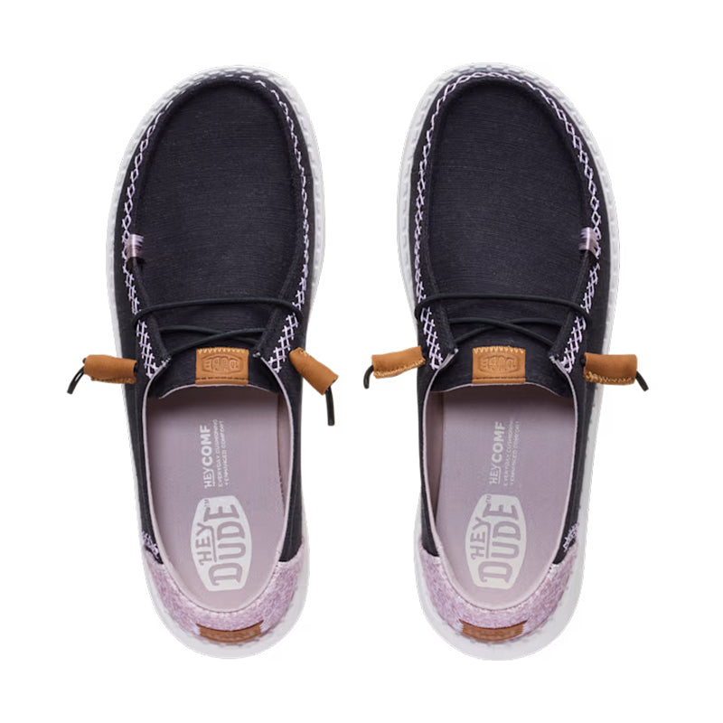 Women's Wendy Boho Butterfly Black/Purple