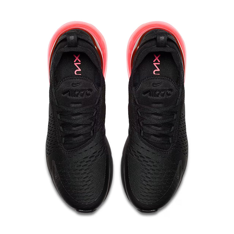Men's Air Max 270 Black/Black/Hot Punch – Tradehome Shoes