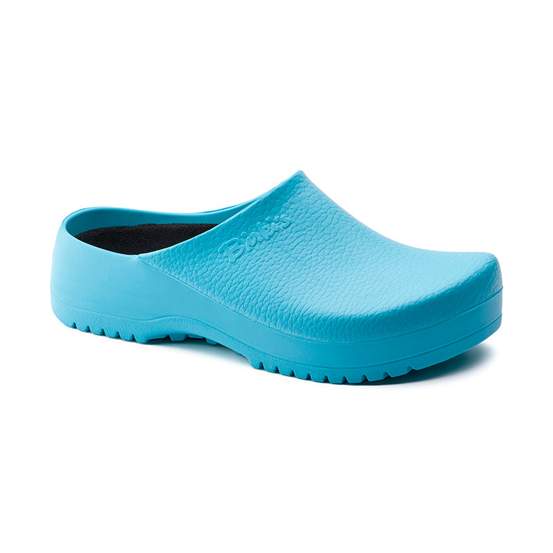Women's Birkenstock Professional Super Birki - Ciel Light Blue - 45° Angle - Available at Tradehome Shoes