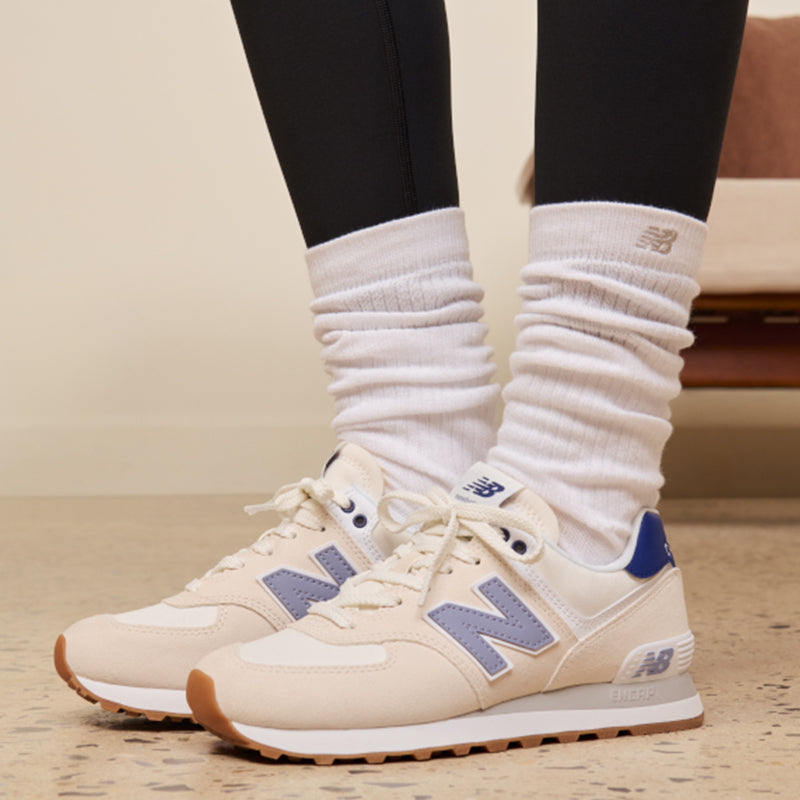 ☆大人気☆New Balance 574 Light Blue/Indigo New Balance 574 Athletic Shoe - Light Blue / Indigo / Chalk