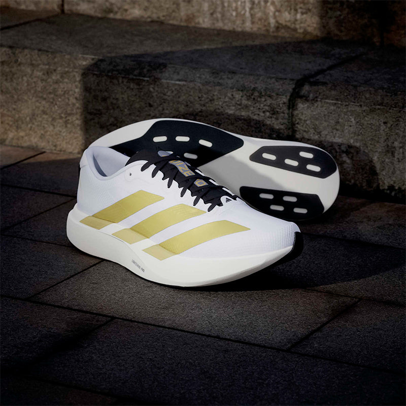 Men's Adizero EVO SL White/Matte Gold/Black