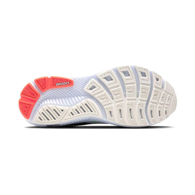 Men's Ghost 17 White/Pink Clay/Gecko