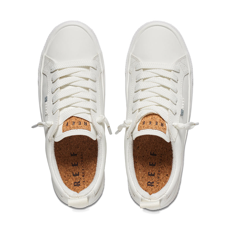 Shop Women's Lay Day Dawn White Leather | Women's Oxfords Shoes by