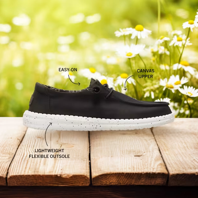 Women's Wendy Stretch Canvas Black Odyssey