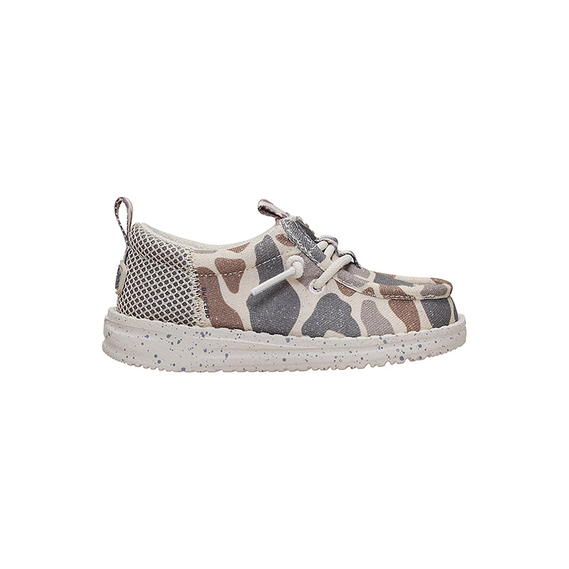 Kid's Toddler Wally Funk Burlebo Taupe/Camo