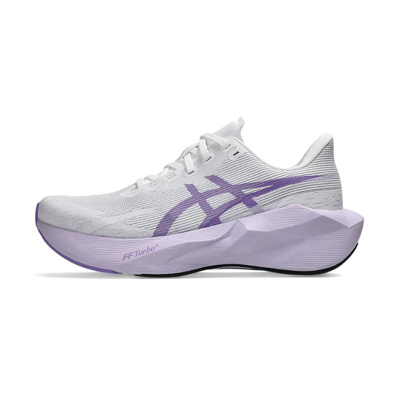 Women's Novablast 6 White/Murasaki