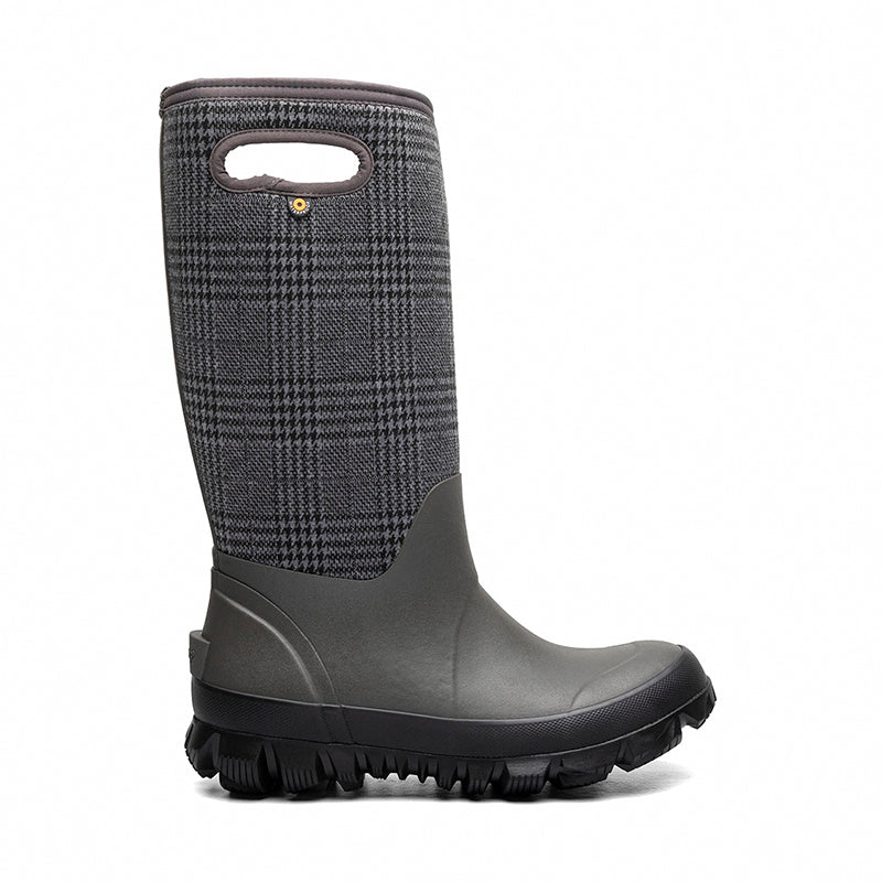 Women's Whiteout Plaid Cement
