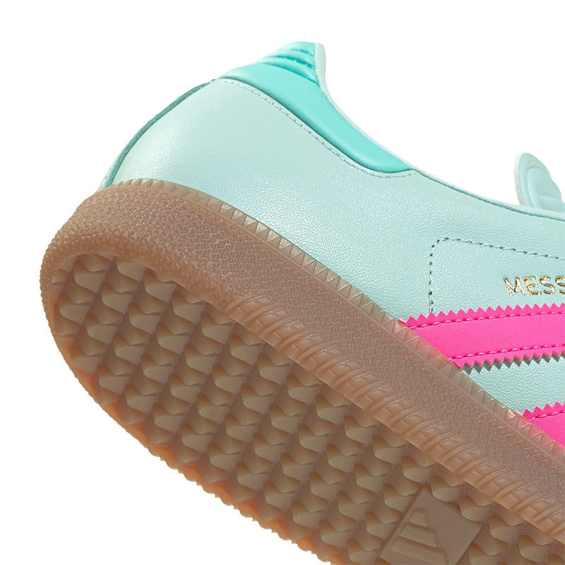 Women's Samba Messi Halo Mint/Pink/Gum Tradehome Shoes Women's Samba Messi Halo Mint/Pink/Gum Tradehome Shoes