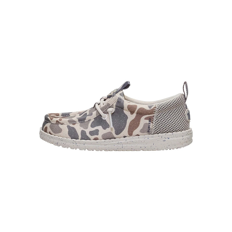Kid's Preschool Wally Funk Burlebo Taupe/Camo
