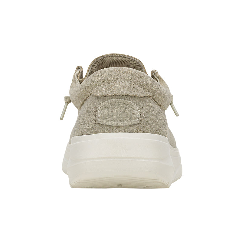 Men's Wally Comf Suede Stone Grey/Silver Birch – Tradehome Shoes