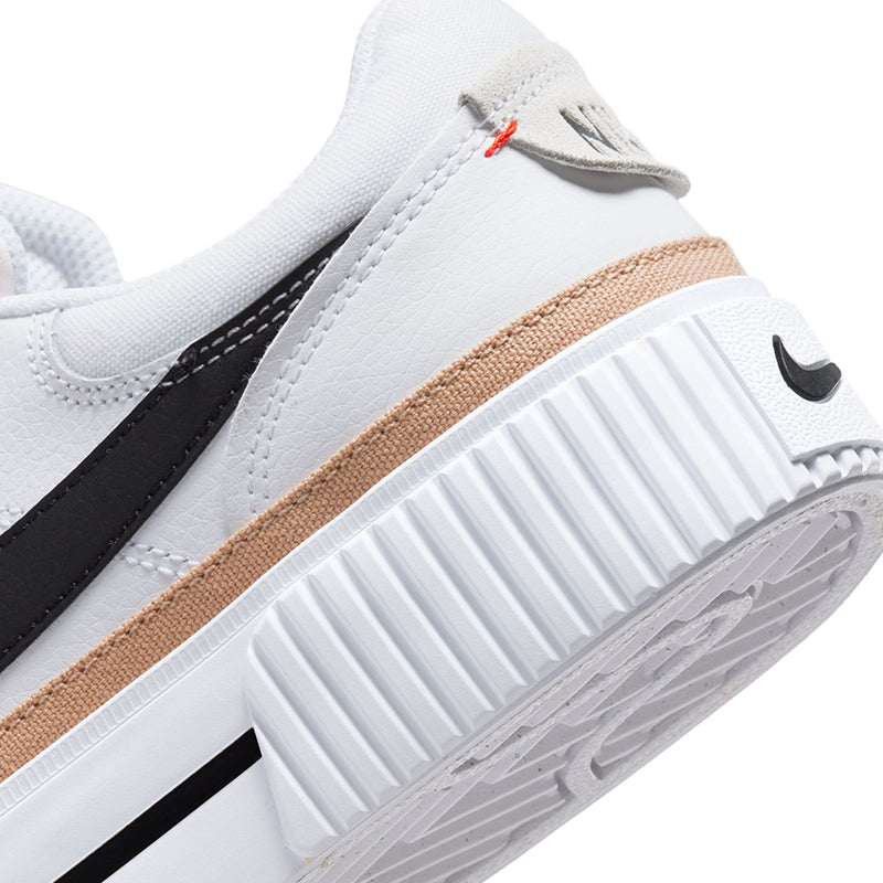 Women's Court Legacy Lift White/Black – Tradehome Shoes