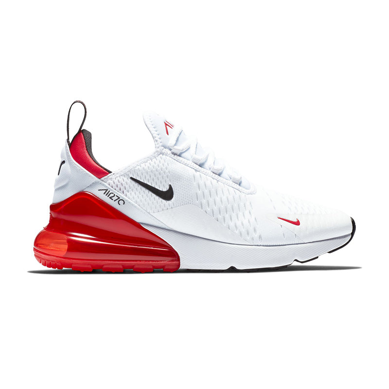 Men's Air Max 270 White/Black/Red – Tradehome Shoes