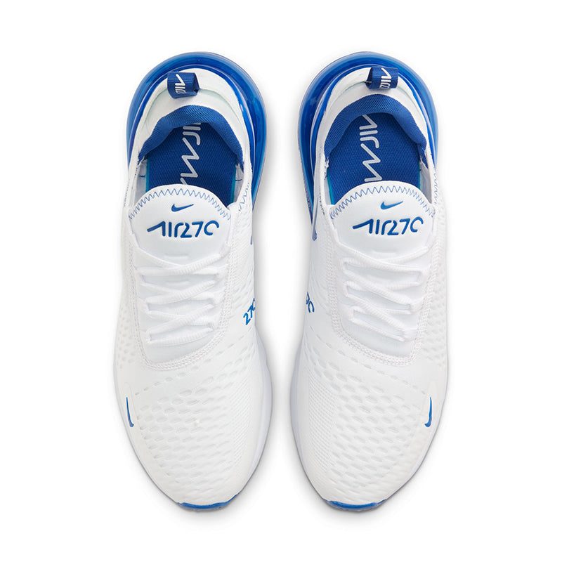 Nike Air Max 270 White with Blue Heel Accent Sneak Peek: Nike Air Max 270  main image 4