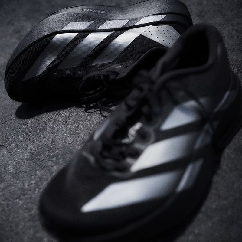Women's Adizero EVO SL Black/Iron/Black – Tradehome Shoes