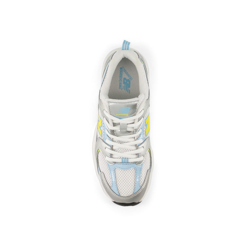 Kid's Grade School 530 Light Silver/Metallic