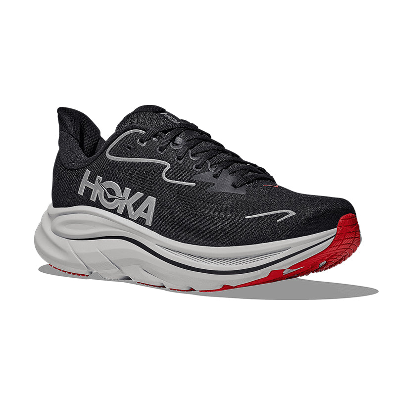 Men's Clifton 10 Black/Silver – Tradehome Shoes