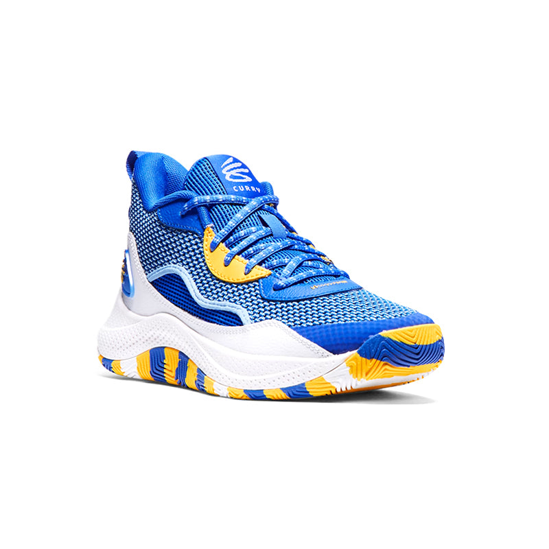 Kid's Grade School Curry 3Z 24 Team Royal/White/Taxi – Tradehome Shoes