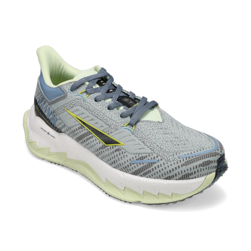 Shop Men's Overdrive ST Grey/Lime/Blue | Men's Performance Shoes