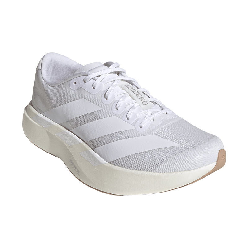 Men's Adizero EVO SL White/White/Sandstone – Tradehome Shoes