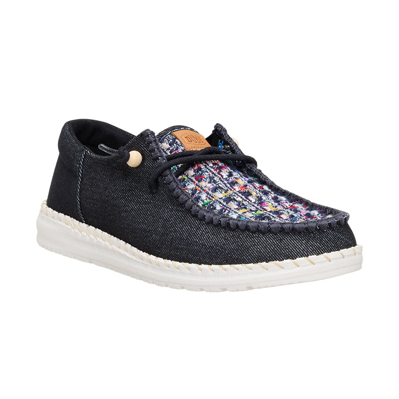 Women's Wendy Funk Crafted Tweed Black – Tradehome Shoes
