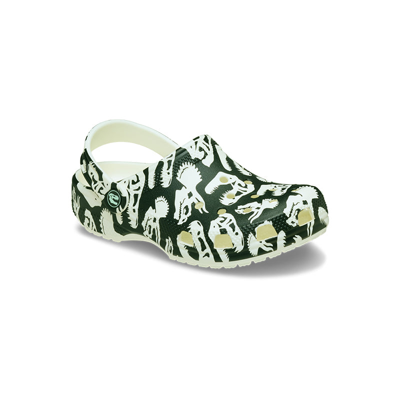 Kid's Toddler Classic Print Clog Glow Dino