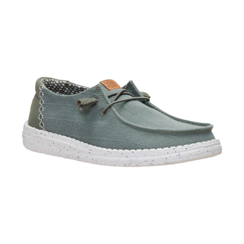Women's Wendy Chambray Grid Dark Olive