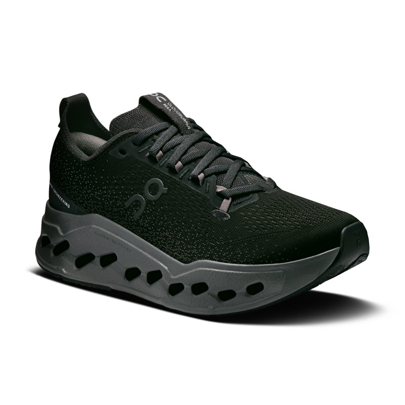 Women's Cloudsurfer Max (WIDE) Black/Eclipse