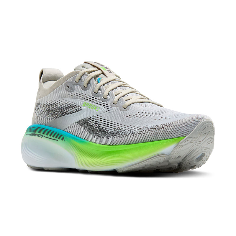 Shop Men's Adrenaline GTS 25 Oyster/Green Gecko | Men's