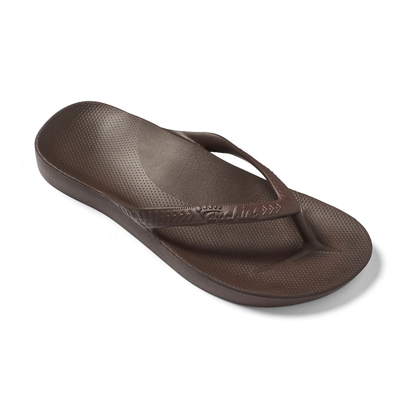 Women's Arch Support Flip Flop Brown