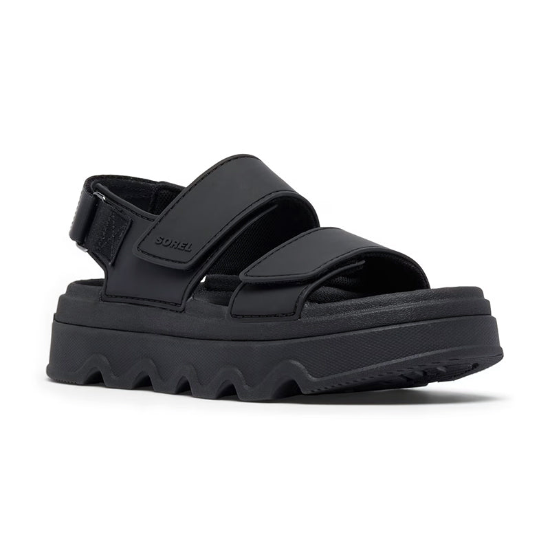 Women's Kinetic Sunchase Ankle Strap Black/Sea Salt