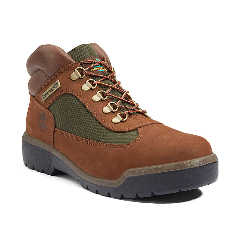 Men's Waterproof Field Boot Dark Brown Nubuck
